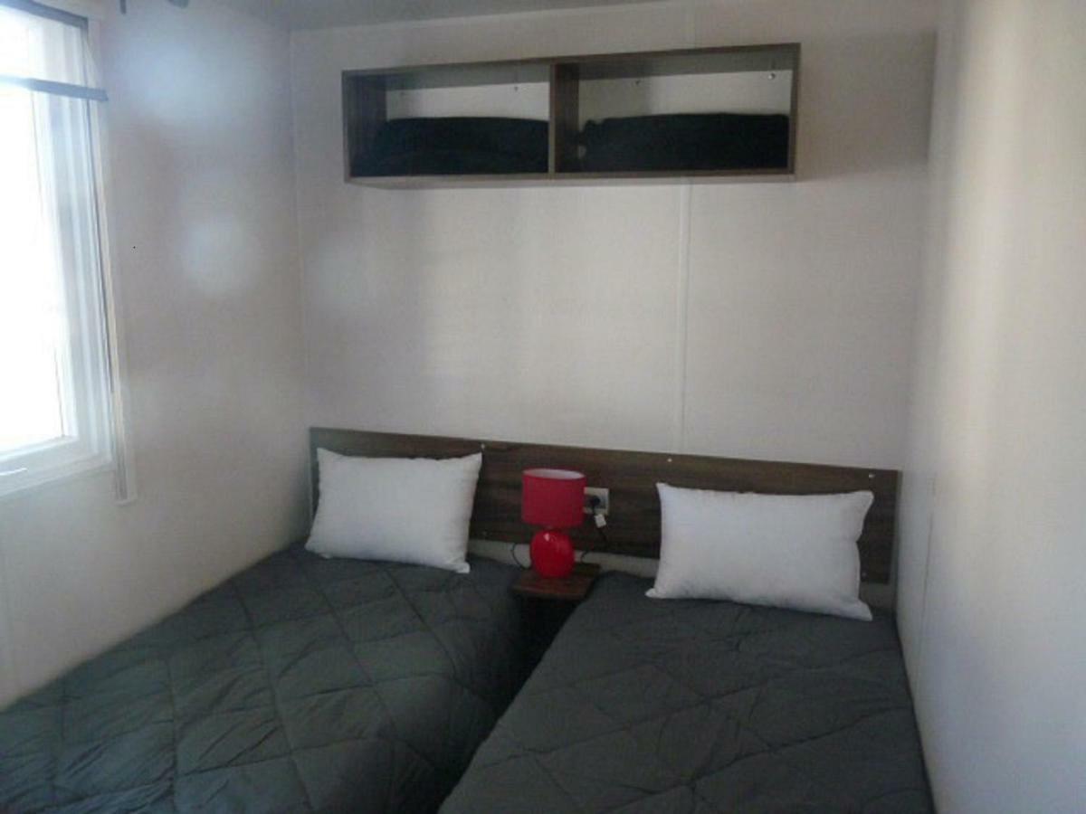 Mobile Home Ht De Gamme Climatise Dans Le Camping **** De La Reserve Gastes Exteriör bild